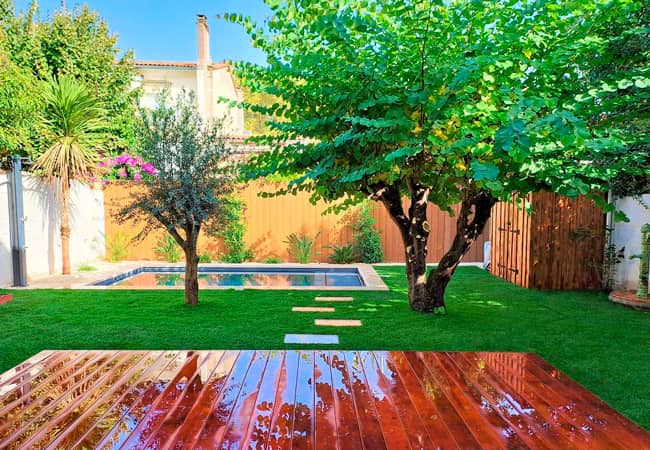 Aménagement de jardin contemporain Bordeaux