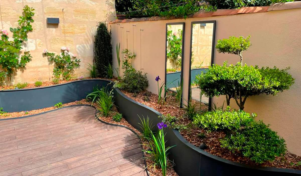 Aménagement de jardin sur mesure sur Bordeaux